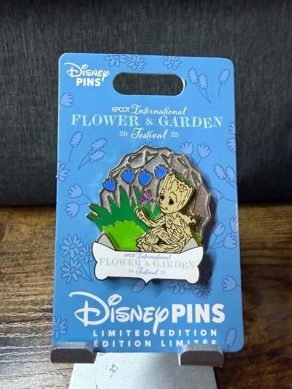 Disney Parks EPCOT International Flower & Garden Festival 2025 Groot LE Pin